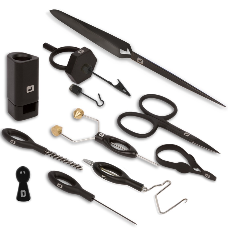 Loon Complete Fly Tying Tool Kit - Black