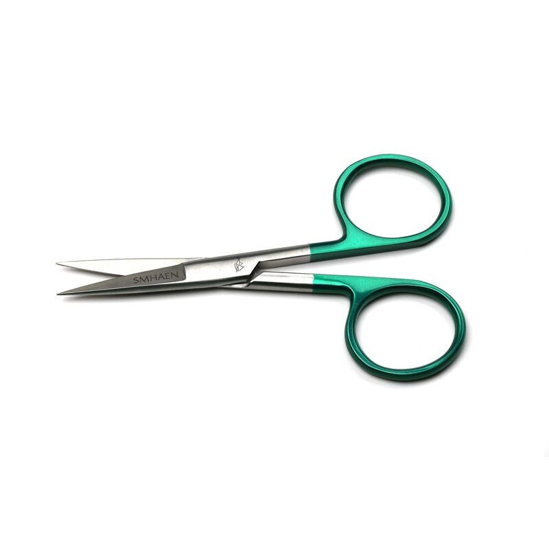 Smhaen Tungsten Carbide 4.5" Green Large Straight Scissors