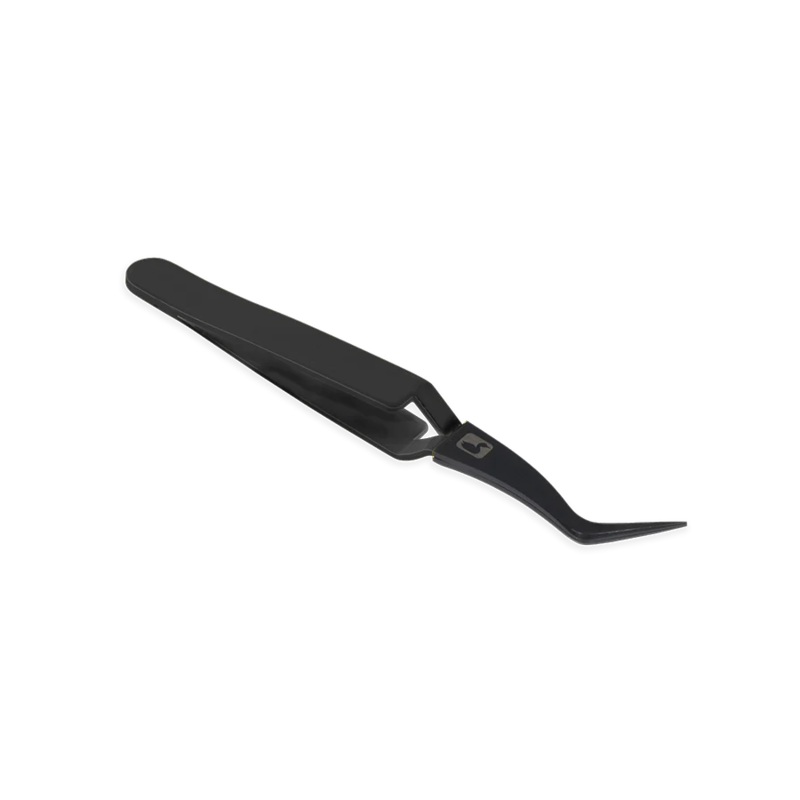Loon Micro Tip D-Loop Tweezer - Black