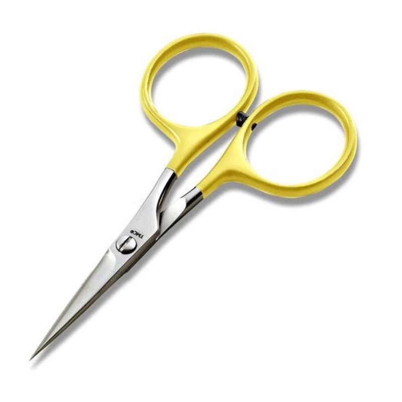 Tiemco Razor Scissors - Gold, Half-serrated