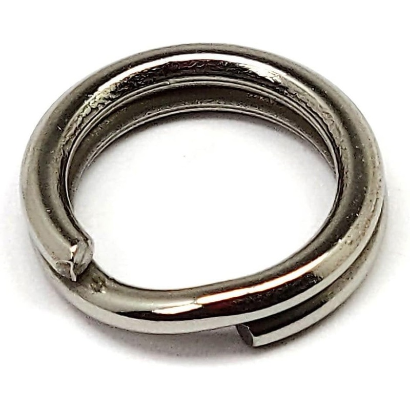 Gamakatsu Superline Split Ring, Stainless Steel, Size 7-180lb