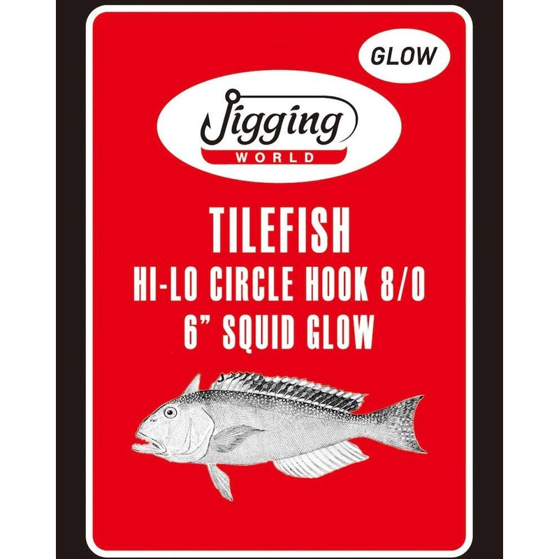 Jigging World Tilefish Hi-Lo Circle Hook Rigs