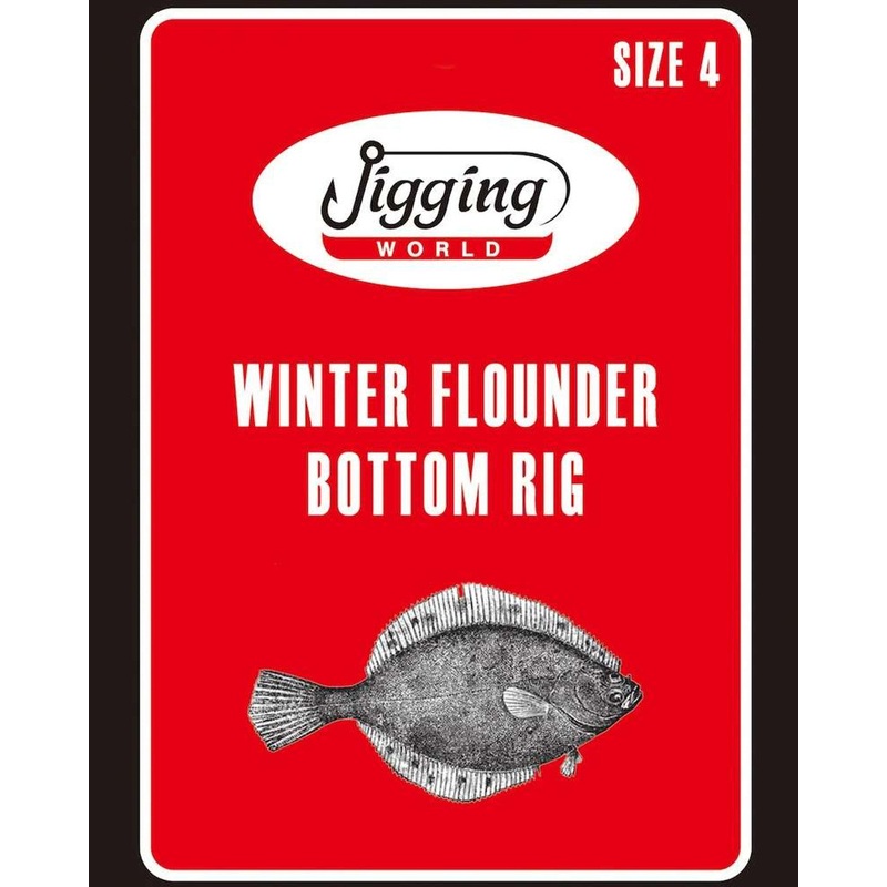 Jigging World Winter Flounder Bottom Rig Size 4