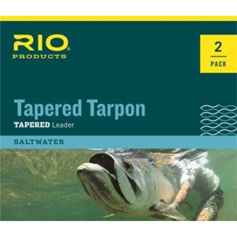 Rio Tarpon Tapered Leader - 12ft - 2 Pack