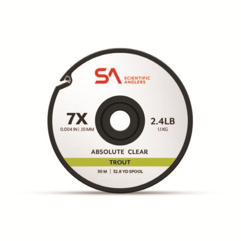 Scientific Anglers Absolute Clear Trout Tippet - 30m