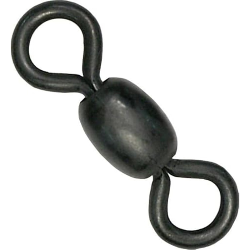 Billfisher Stainless #5 Crane Barrel Swivels 200LB Black 1000pk