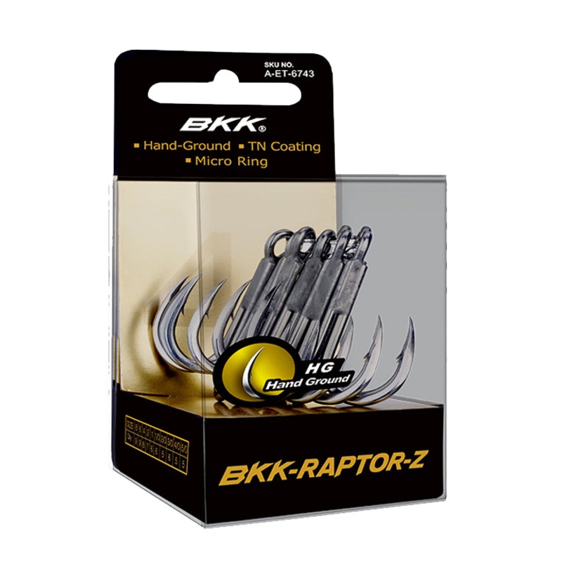 BKK Hooks Raptor-Z Treble Hooks