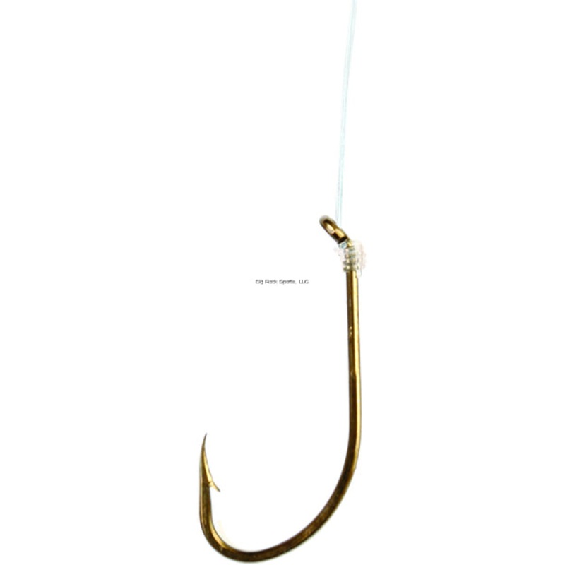 Eagle Claw Medium Wire Snelled Hook