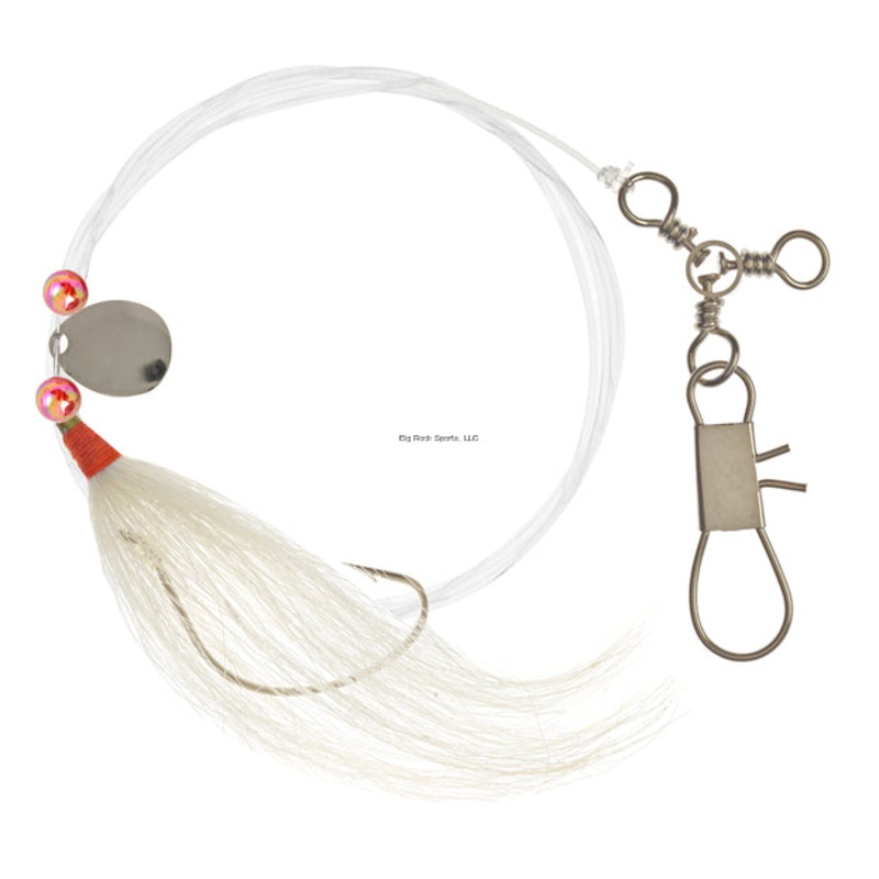 Hurricane Fluke Rig Wide Gap Bucktail 3-Way 2/0
