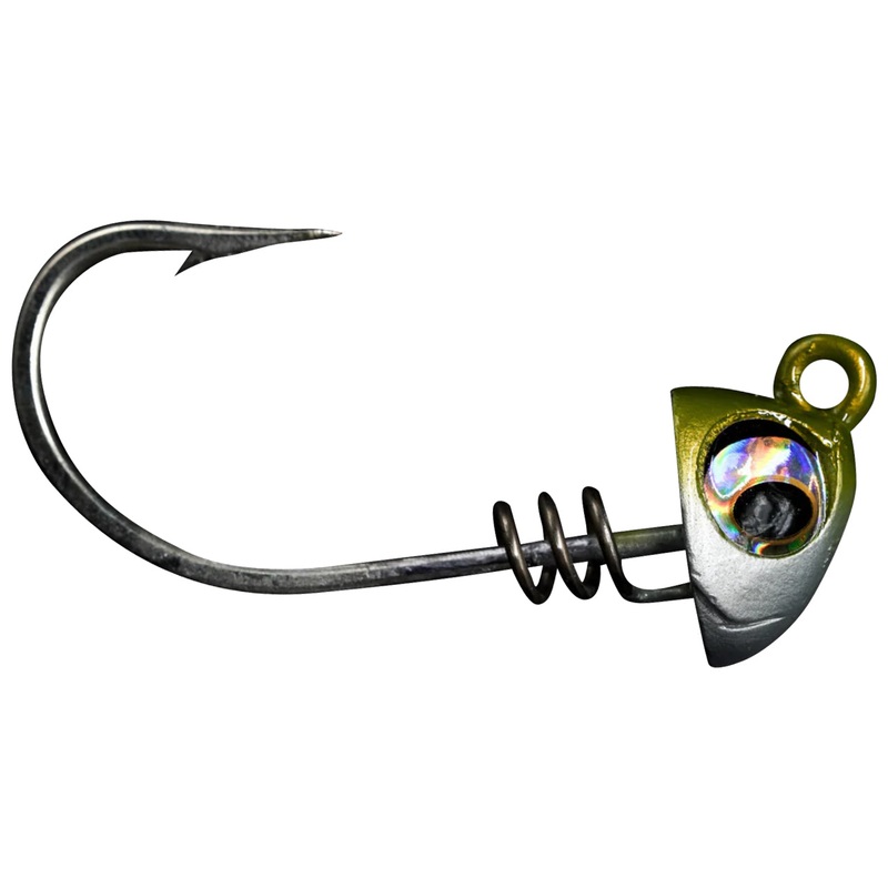 No Live Bait Needed 5" Jigheads