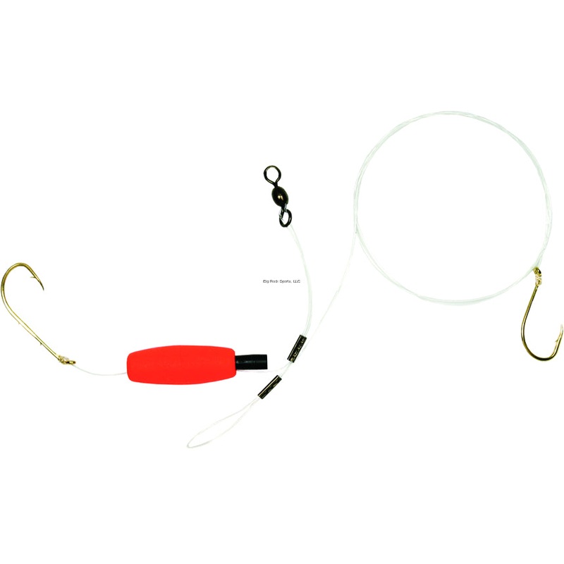 Shur Strike Weakfish/Fluke Rig Red Gold Hooks