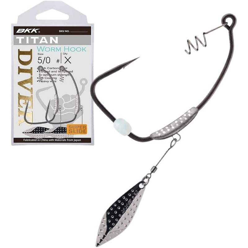 BKK Titandiver Weighted Swimbait Hooks