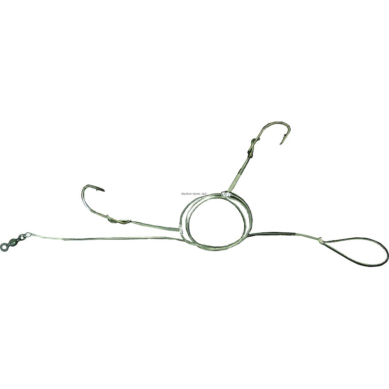 Eagle Claw Lazer Sharp Striped Bass Hi-Lo Clam Rig 5/0 Bronze