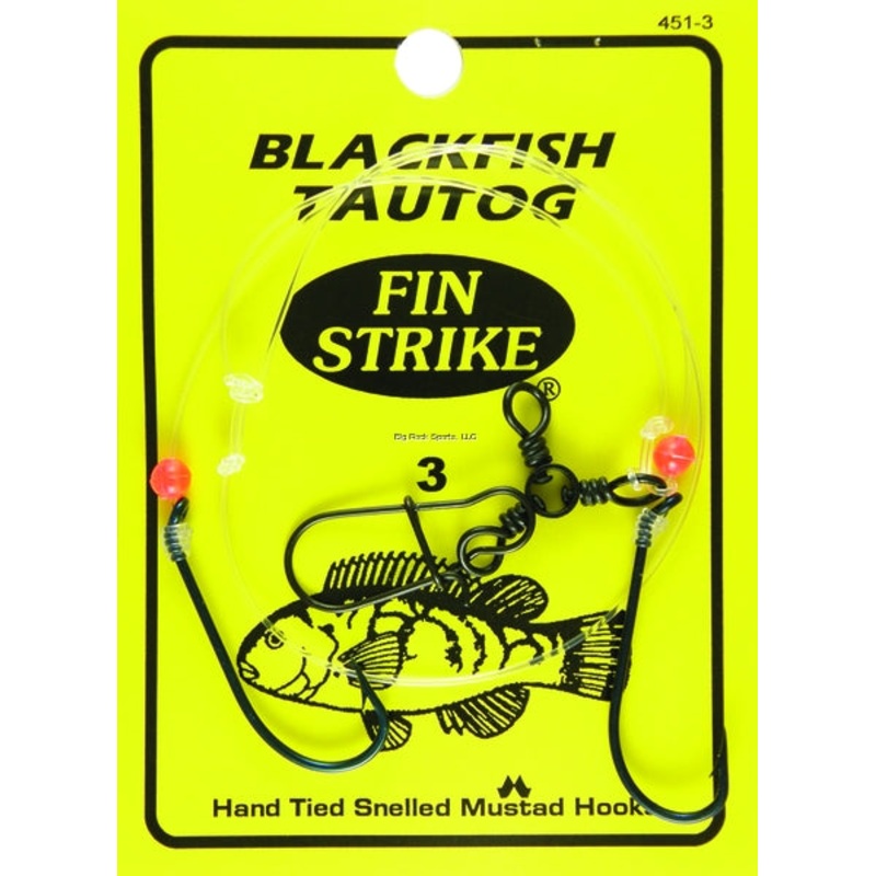 Fin Strike Blackfish (Tautog) Rigs w/Red Beads