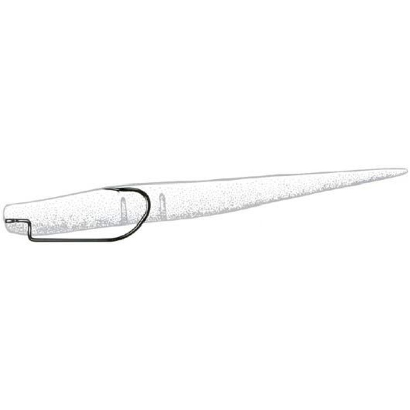 Owner Offset Wide Gap Shank Worm Hooks