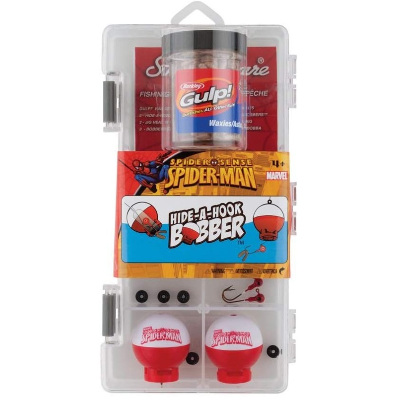 Shakespeare Hide-A-Hook Spiderman Accessory Kit