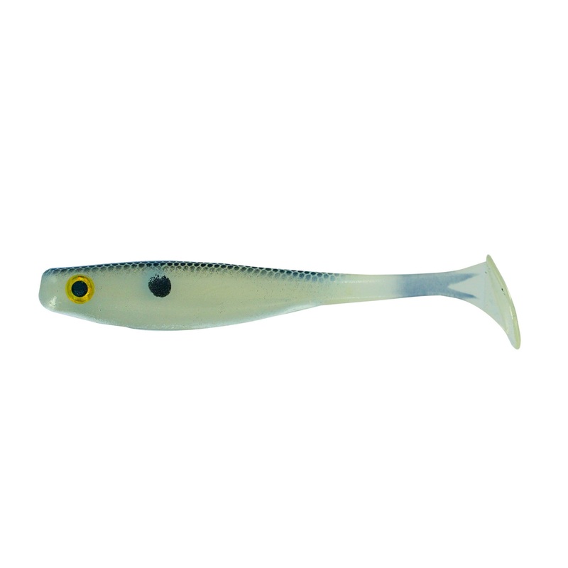Big Bite Suicide Shad 3.5in 5ct Blue Gizzard