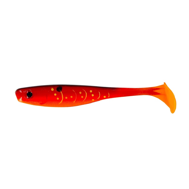 Big Bite Suicide Shad 3.5in 5ct Rayburn Red