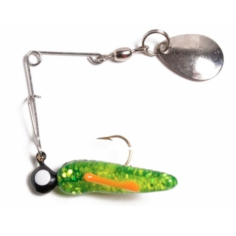 Betts Spin 1/32 Chartreuse Craw Glitter 12/cd