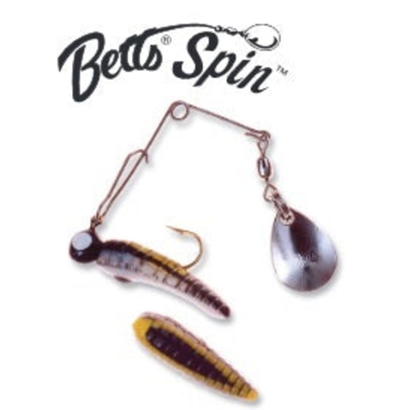 Betts Spin 1/32 Value Pack Grub White/Black Stripe