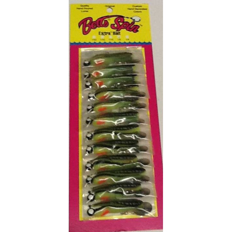 Betts Spin 1/50 Black-Orange/Chartreuse 12/cd