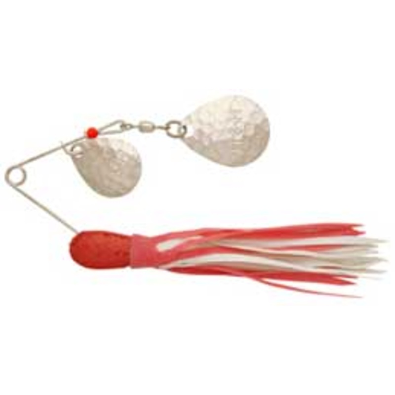 H&H Double Spinner 3/8 (6cd) Red/White