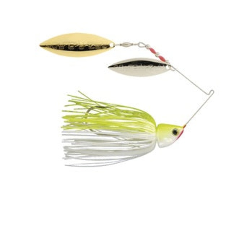 Strike King Burner 1/2 oz  Chartreuse White