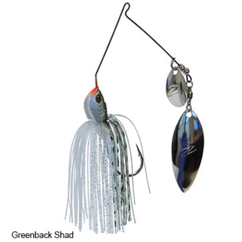 Z-Man Slingbladez Spinnerbait 1/2 Wil/Col Greenback Shad