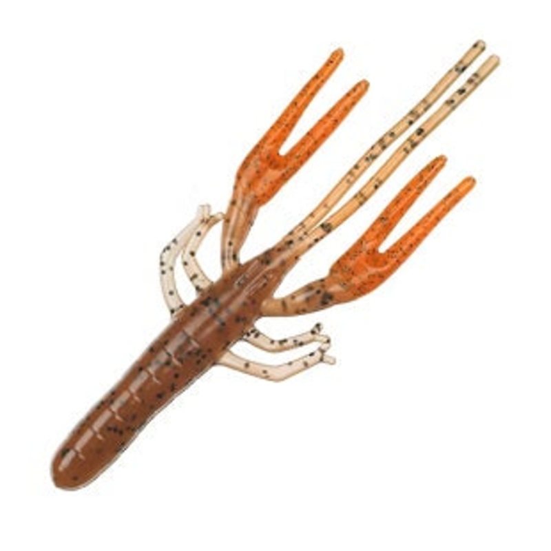 Zoom Big Critter Craw 4.5in 10/bag Pumkin Orange Claw