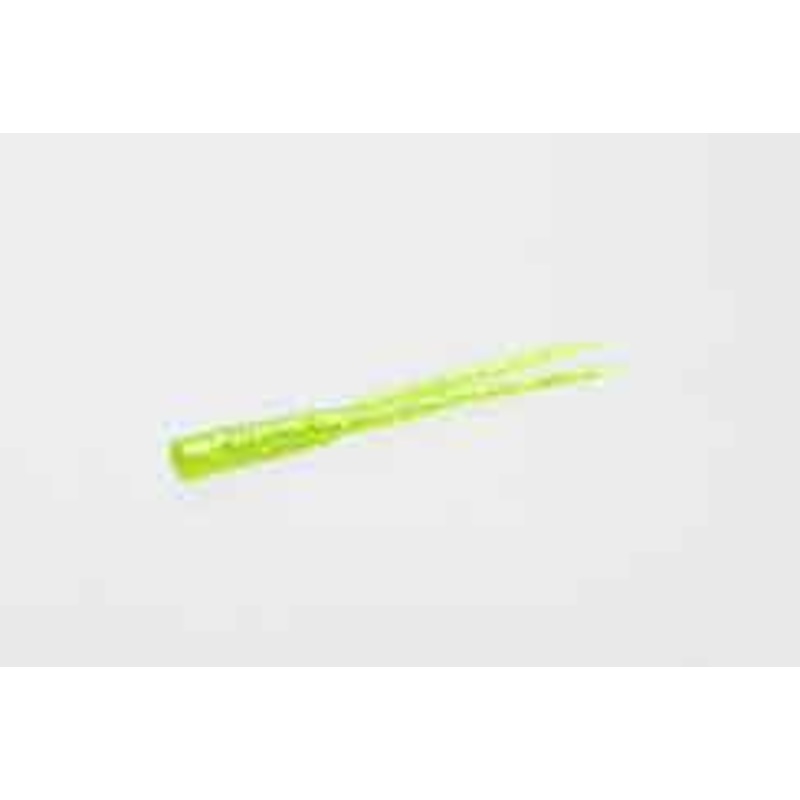 Zoom Split Tail Trailer 4in 20/bag Chartreuse Glitter