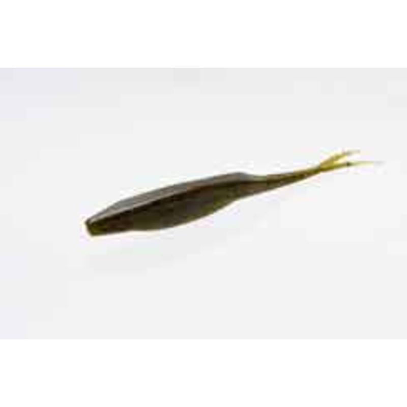 Zoom Super Fluke 5.25in 10/bag Green Pumpkin