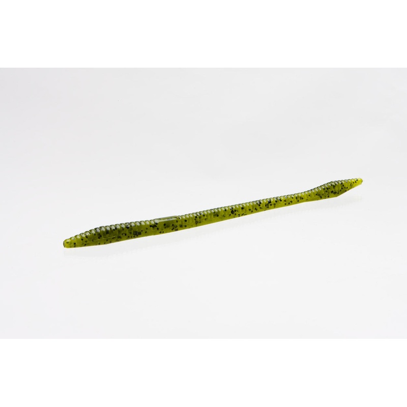 Zoom Trick Worm 6.5in 20/bag Watermelon Seed
