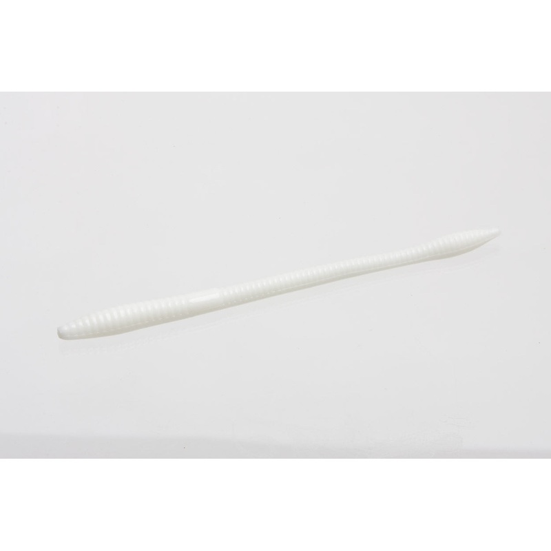 Zoom Trick Worm 6.5in 20/bag White