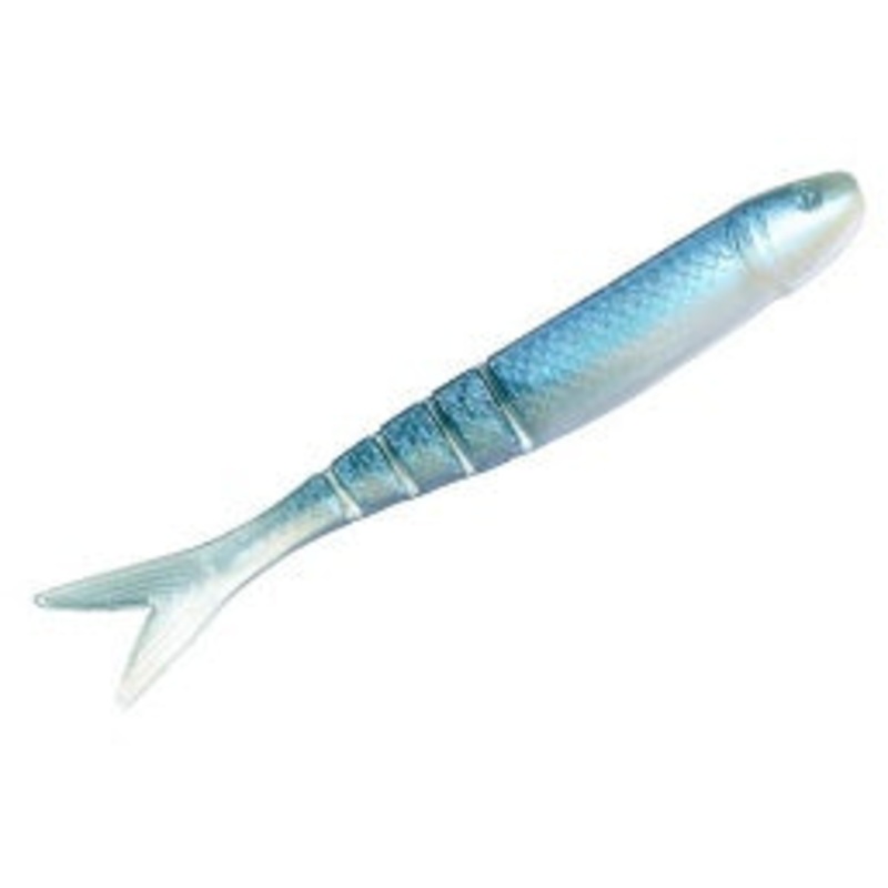 Strike King Blade Minnow 4.5in 8pk Blue Gizzard
