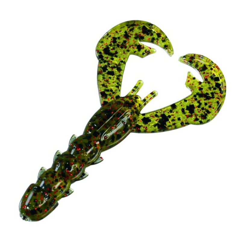 Strike King Rage Baby Craw 3in 9pk Watermelon Red