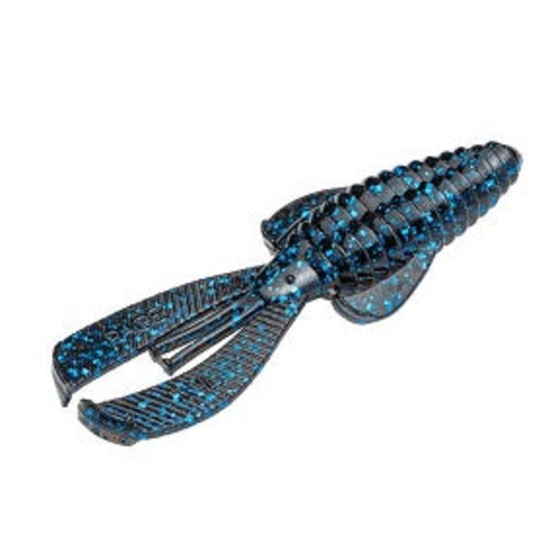 Strike King Rage Bug 4in 7pk Black/Blue