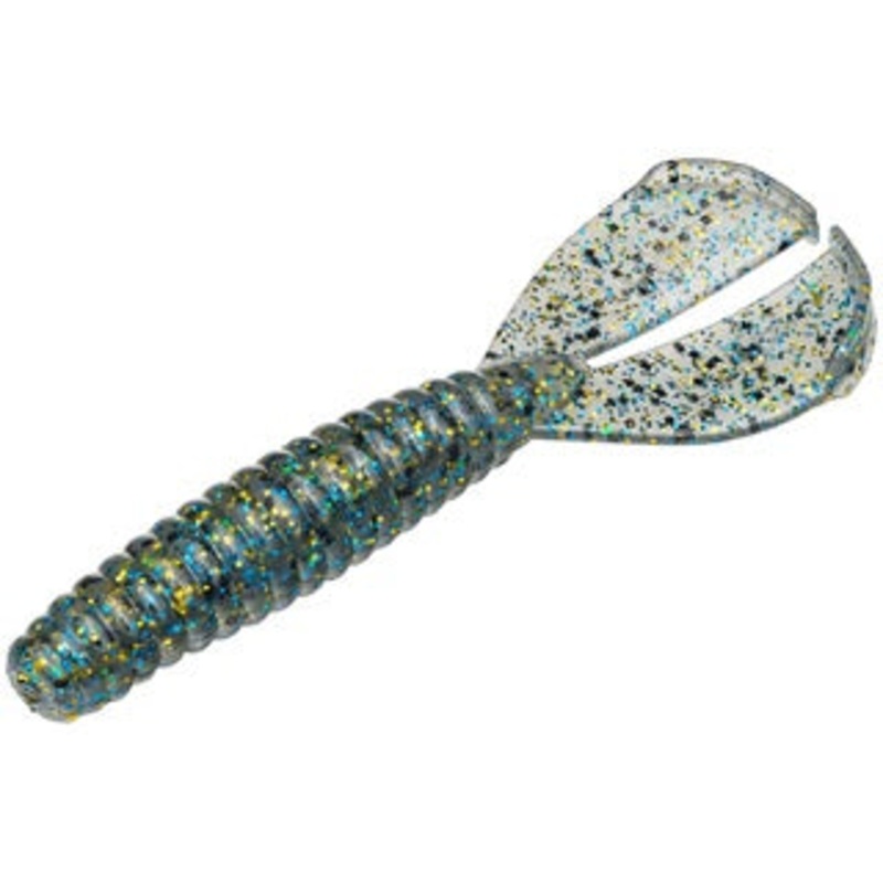 Strike King Rage Twin Tail Menace Grub 4in 8ct Bluegill