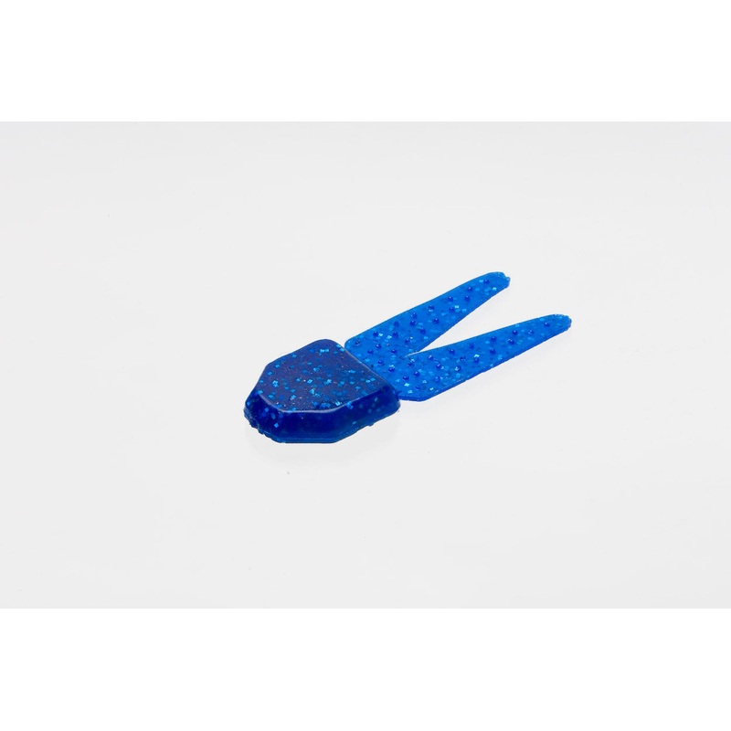 Zoom Big Salty Chunk 3" 5/bag Sapphire Blue