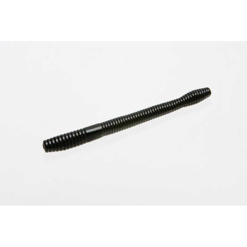 Zoom Magnum Finesee Worm 5in 10/bag Black