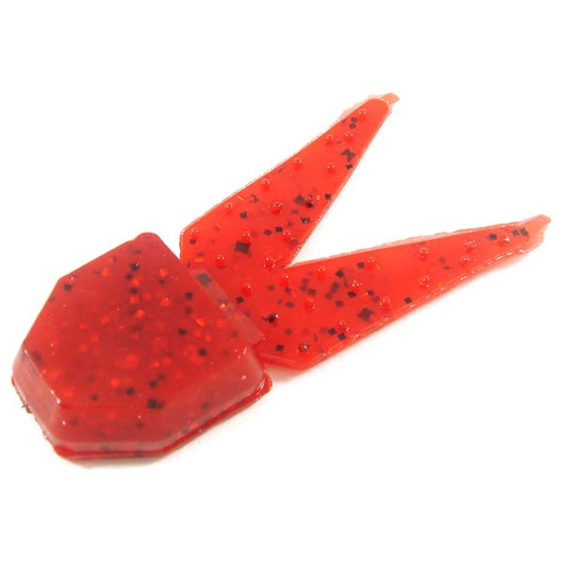 Zoom Salty Chunk 2.5" 5/bag Ruby Red