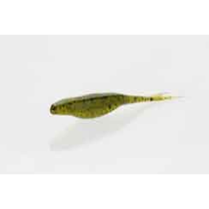 Zoom Super Fluke Jr 4in 10/bag Watermelon Seed