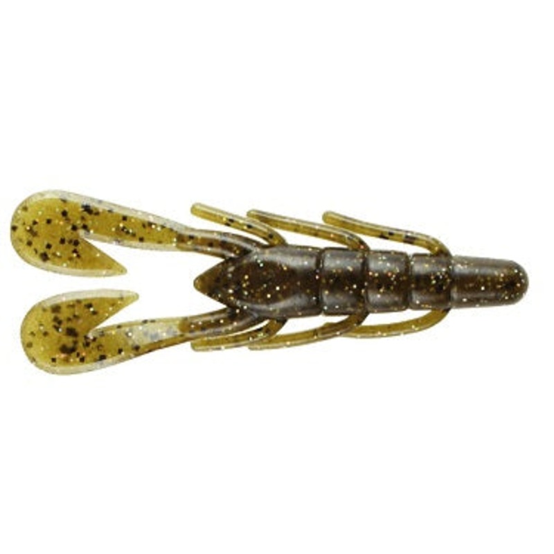 Zoom Ultra Vibe Speed Craw 3in 12/bag Green Pumpkin Magic