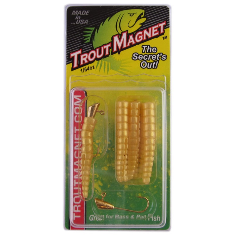 Leland Trout Magnet 1/64oz 9ct Mealworm Gold