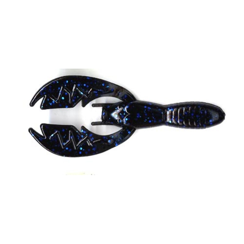 Net Bait Baby Paca Craw 9bg Black Blue Flake