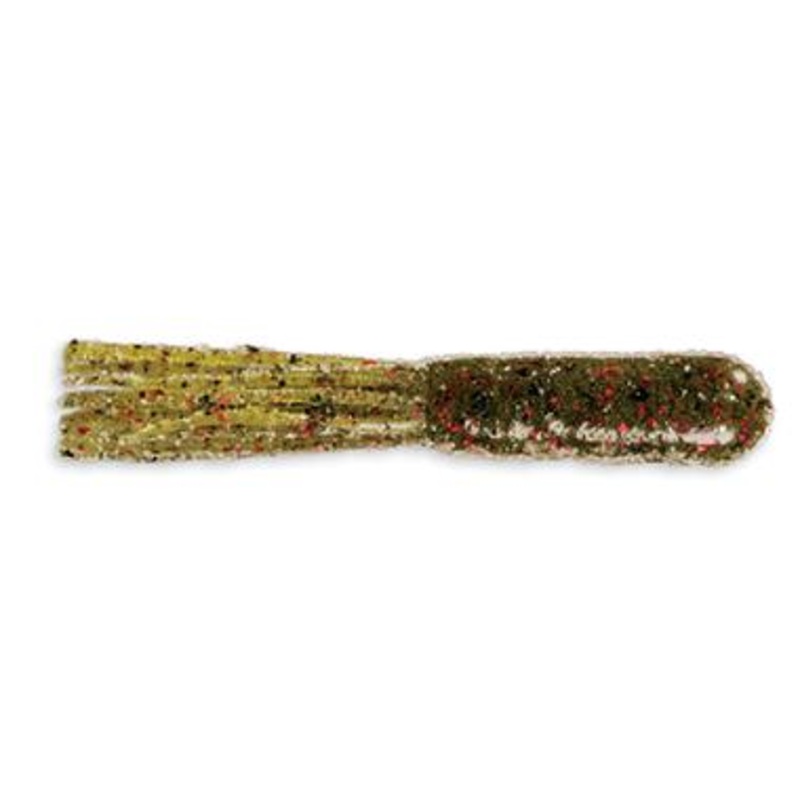 Strike King Coffee Tubes 3.5" 8ct Watermelon Red Flake