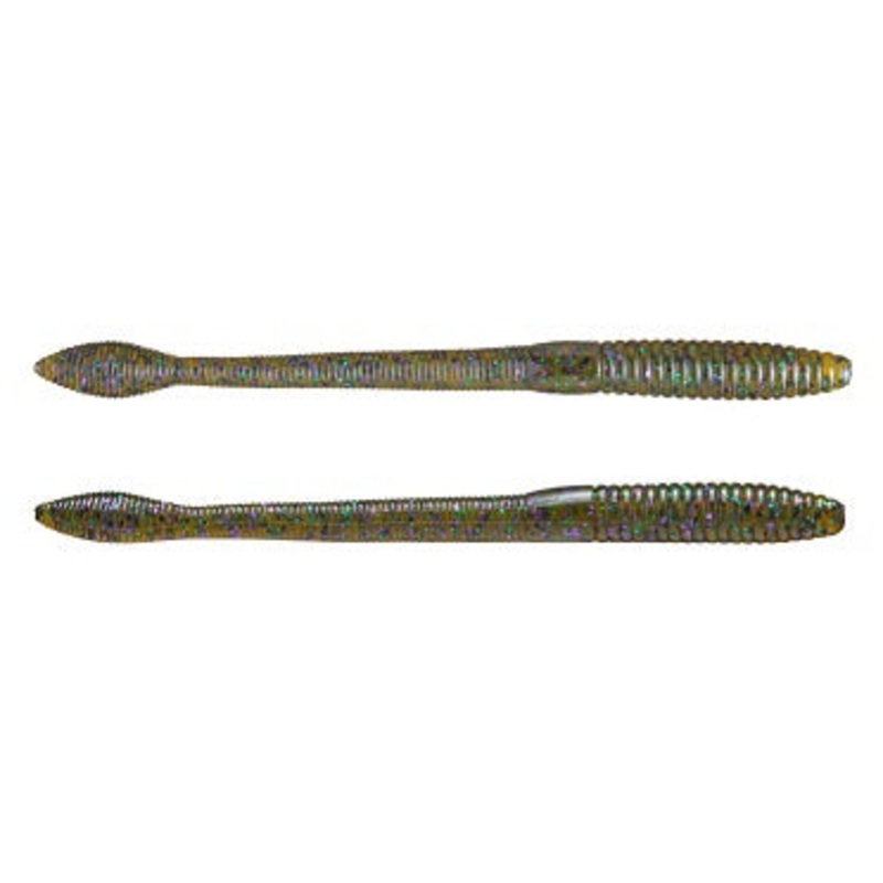 Strike King Fat Baby KVD Finesse Worm 5" 12ct Candy Craw