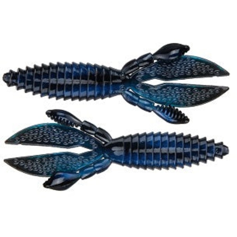 Strike King Rodent 3" 8ct Back Blue Swirl