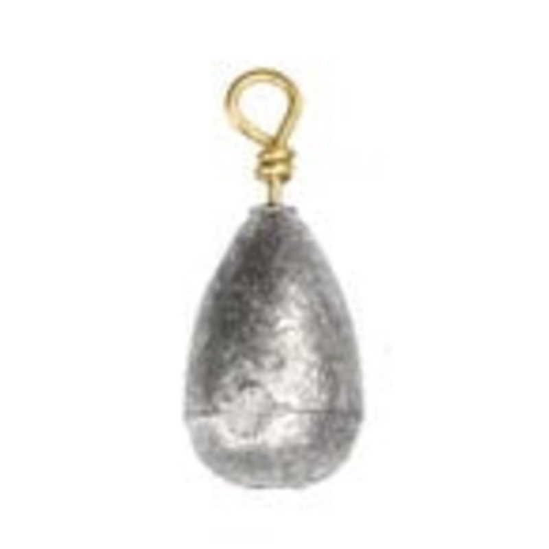 Bullet Weight Bass Casting Sinker Zip Lock Size 3/4 4ct