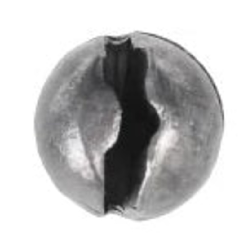 Bullet Weight Zig-Zag Split Shot Zip Lock Size 7 30ct