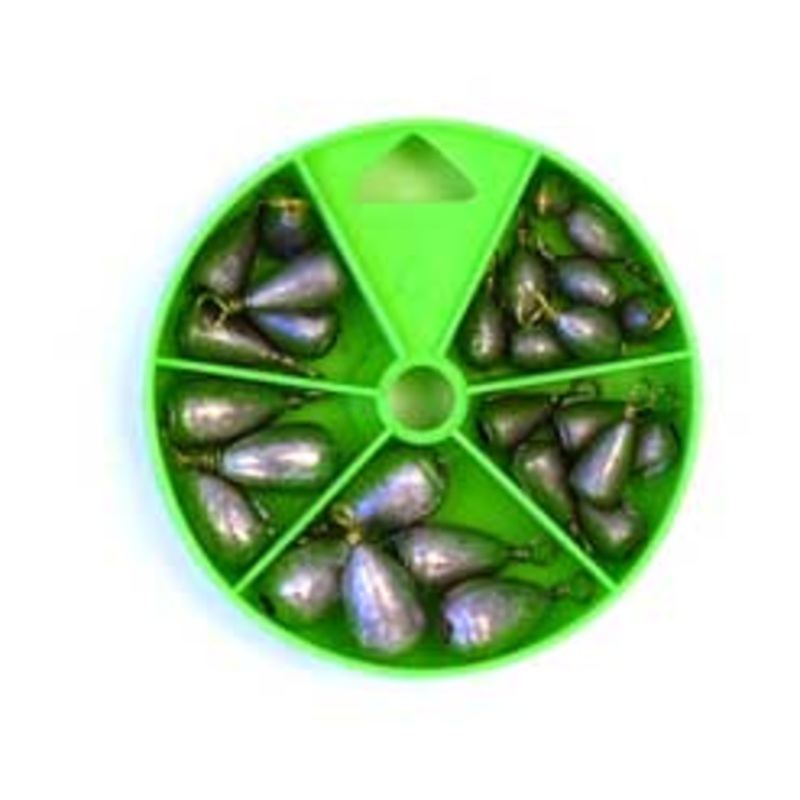 Eagle Claw Sinker Assortment Bass Casting 27pc